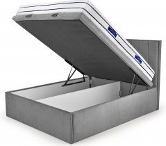 Halmar - Dvižna postelja Asento 160x200 cm - temno modra