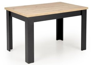 Halmar - Raztegljiva jedilna miza Bagio 120-160 cm - artisan hrast/črna