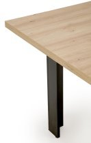 Halmar - Raztegljiva jedilna miza Bagio 120-160 cm - artisan hrast/črna