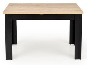 Halmar - Raztegljiva jedilna miza Bagio 120-160 cm - artisan hrast/črna