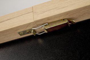 Halmar - Raztegljiva jedilna miza Bagio 120-160 cm - artisan hrast/črna