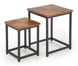 Komplet dveh klubskih mizic Elza