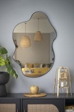 Ogledalo Essent - črna