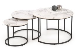 Set treh klubskih mizic Gilda 