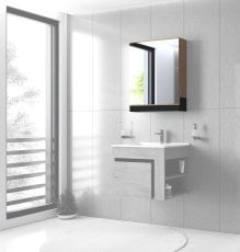 Kopalniška omarica z ogledalom Duesa 60