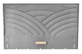 Vzglavje za posteljo Modulo W3 - siva