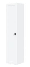Kopalniška stenska omara Toreto - bela mat