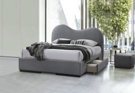 Postelja s predali Amber - 160x200 cm