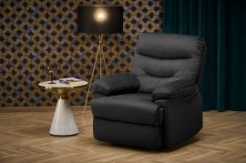 Počivalnik z relaks mehanizmom Drager - črn