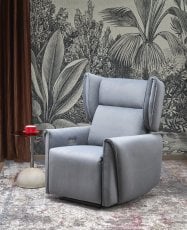 Električen počivalnik z relaks mehanizmom Gelato - siv