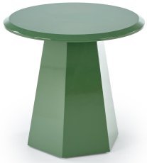 Klubska miza Loca - svetlo zelena