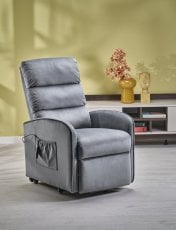 Električen počivalnik z relaks mehanizmom Maroni - siv