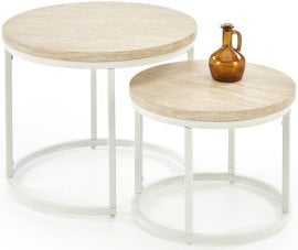 Set dveh klubskih mizic Oreo