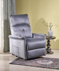 Električen počivalnik z relaks mehanizmom Semir 2 - siv