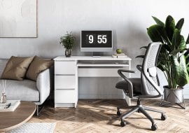 Pisalna miza Cino - bela