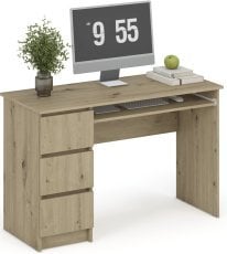 Pisalna miza Cino - artisan hrast