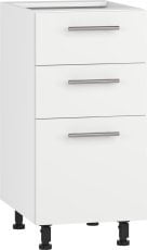 Spodnja kuhinjska omara Vento DS3-40/82 - bela/bela mat