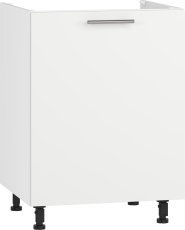 Sprednja omarica za pomivalno korito Vento DK-60/82 - bela/bela mat