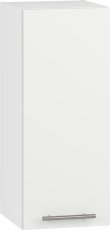 Zgornja kuhinjska omarica Vento G-30/72 - bela/bela mat