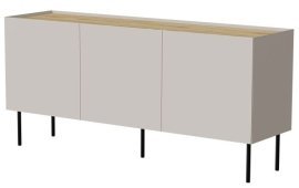 Komoda Fellini 150 cm - kašmir