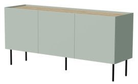 Komoda Fellini 150 cm - oliva