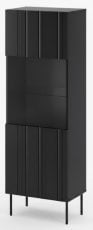 Vitrina Isla 60 cm - črna mat