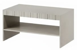 Klubska miza Isla - bež mat