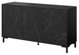Komoda Marmo KOM150/3d - črna