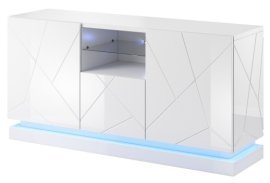 Komoda Qiu 2D1K - bela sijaj