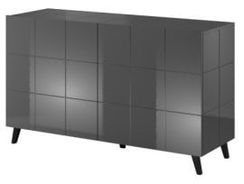 Komoda Reja KOM2D - grafit sijaj