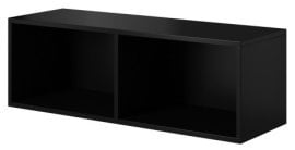 TV komoda odprta Roco RO2 - črna