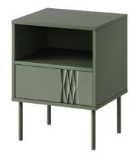 Komplet nočnih omaric Tresse - zelena