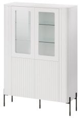 Vitrina Vera 110 cm - bela 