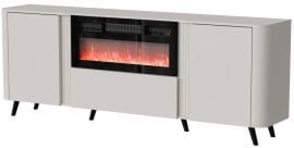 Komoda Volare 200 EF z možnostjo montaže kamina - kašmir