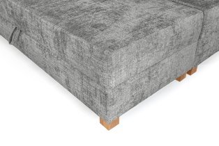 Halmar - Boxspring postelja Largo 160x200 cm - siva