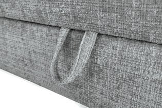 Halmar - Boxspring postelja Largo 160x200 cm - siva
