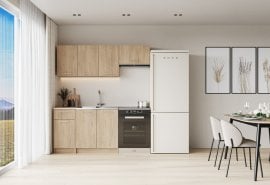 Kuhinjski sestav Corona - 180 cm - hrast cremona
