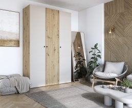 Halmar - Modularni sistem garderobnih omar Formo - modul F1 - kašmir