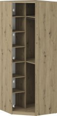 Modularni sistem garderobnih omar Formo - modul K7 - hrast artisan