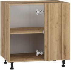 Spodnja kotna omara Vento - DN-100/82 - hrast craft