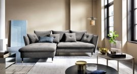 Kotna sedežna garnitura Glam