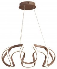 Candellux - Viseča stropna svetilka Douglas 38W LED 4000K Brown