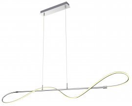 Viseča stropna svetilka Mykonos 24W LED 4000K Chrome 