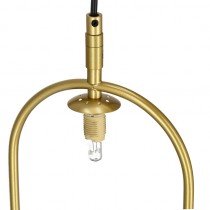 Candellux - Viseča stropna svetilka Cordel 2x28W G9 Brass