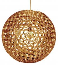 Viseča stropna svetilka Abros 50 1x60W E27 Copper