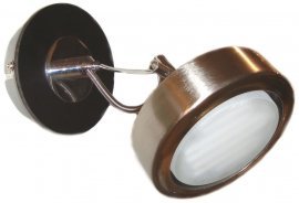 Stropna svetika Earth 1x9W GX53 Energo Satin/Wenge