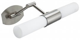 Candellux - Stenska svetilka za kopalnico Jadet 2x40W E14 Satin Nickel