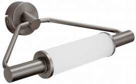 Candellux - Stenska svetilka za kopalnico Major 2x40W G9 Satin Nickel