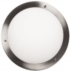 Plafonjere Aquila 40 2x60W E27 Satin Nickel IP44