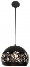Candellux - Viseča stropna svetilka Jolina 30 1x40W E27 Black